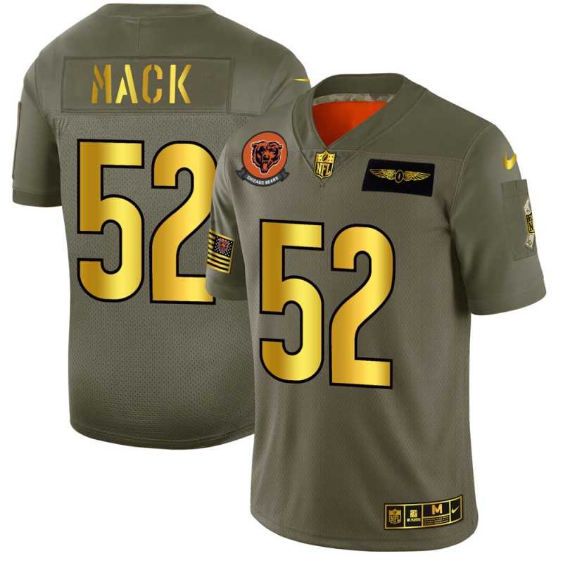 Nike Bears 52 Khalil Mack 2019 Olive Gold Salute To Service Limited Jersey Dyin,We sell and wholesale Nike Bears 52 Khalil Mack 2019 Olive Gold Salute To Service Limited Jersey Dyin on line form chian!